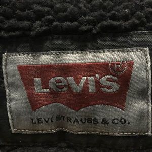 Large mens jacket hoodie by Levi